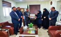 دیدار نوروزی مدیریت شبکه بهداشت درگزین